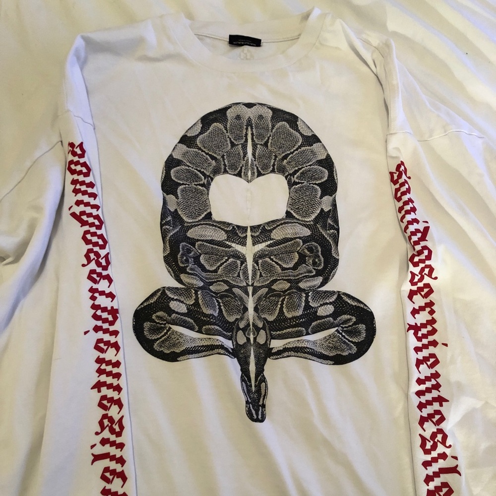Long-Sleeve Serpent Tee